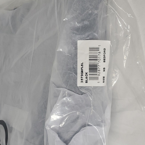 NWT Michael Kors Leather Convertible Medium Bedford Shoulder Hobo BLACK - Picture 12 of 12